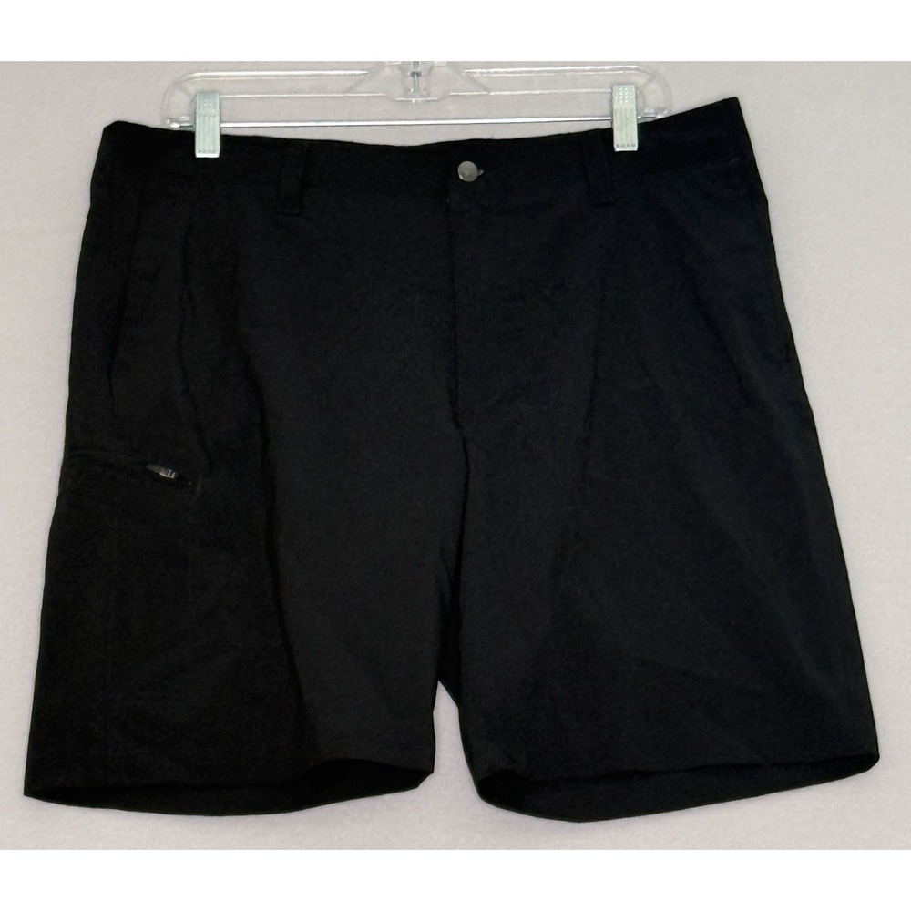 Callaway Golf Mens Performance Shorts 36 Black Lightweight Preppy‎